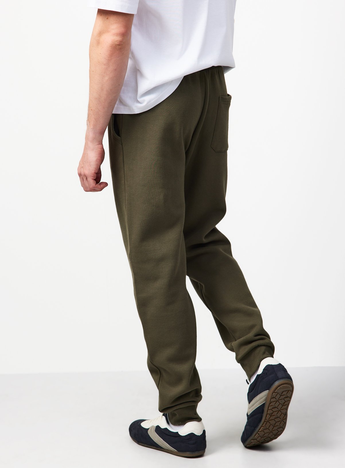 Stone & Khaki Regular Jersey Joggers 2 Pack S - Image 5 thumbnail